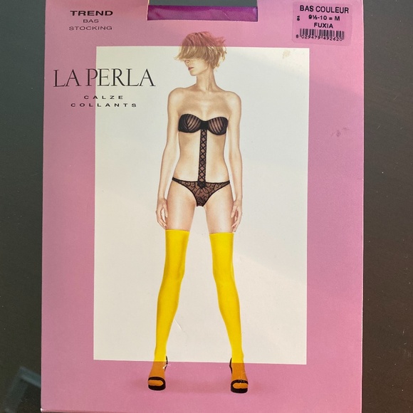 La Perla Accessories - La Perla Calze Collants, Thigh-High Stockings, M